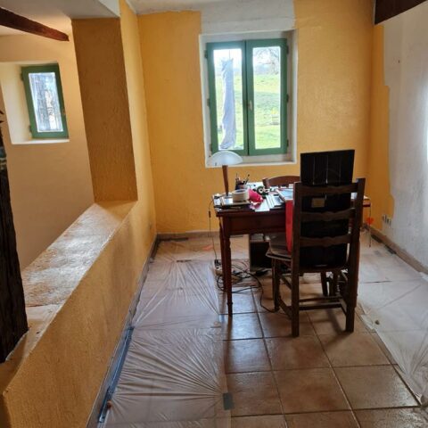 peinture interieur aveze 72