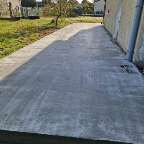 dalle beton le luart