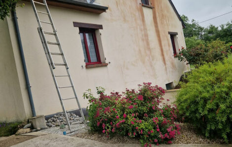 Nettoyage mur et toiture Vibraye 72320