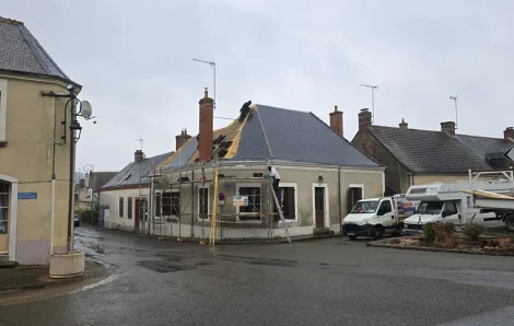 Rénovation toiture Saint-Michel-de-Chavaignes 72440