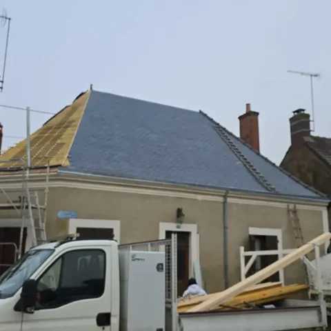 renovation couverture saint michel de chavaignes 72 5
